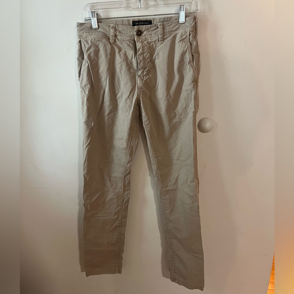 American Eagle Khaki Mens Pants 28x30 Flex